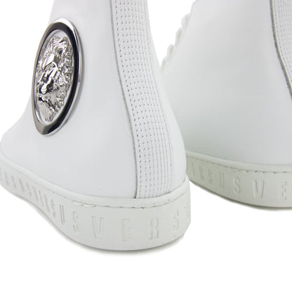 Versace Versus Lion Head High Top Sneaker White