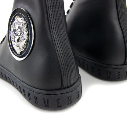 Versace Versus Lion Head High Top Sneaker Black