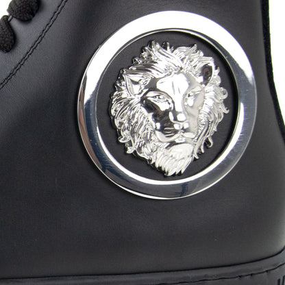 Versace Versus Lion Head High Top Sneaker Black