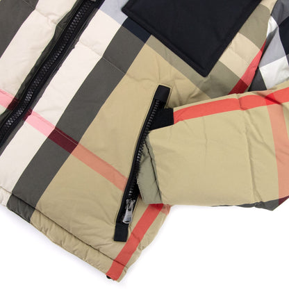 Burberry Reversible Down Puffer Jacket Archive Beige
