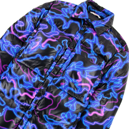 Valentino Neon Padded Jacket Neon Camo N36