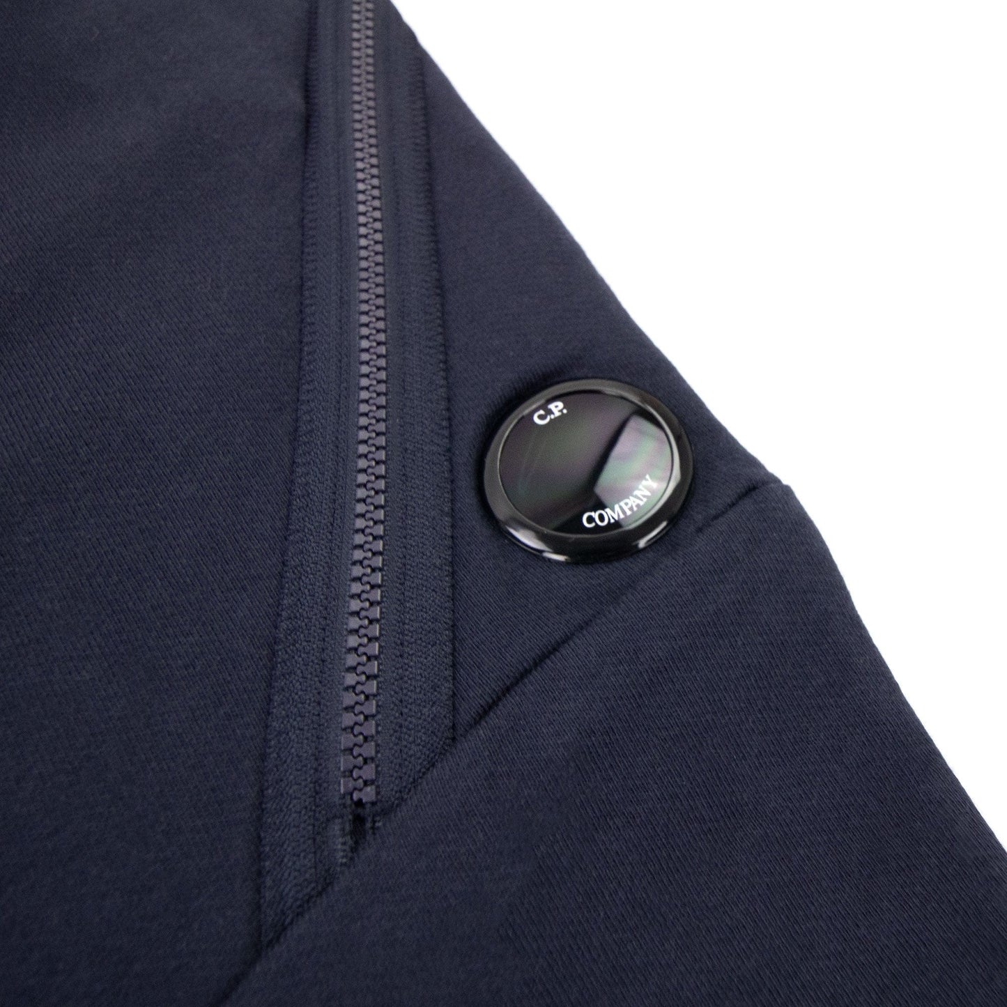 Cp Company Diagonal Raised Fleece Tapered Sweatpants Navy 888