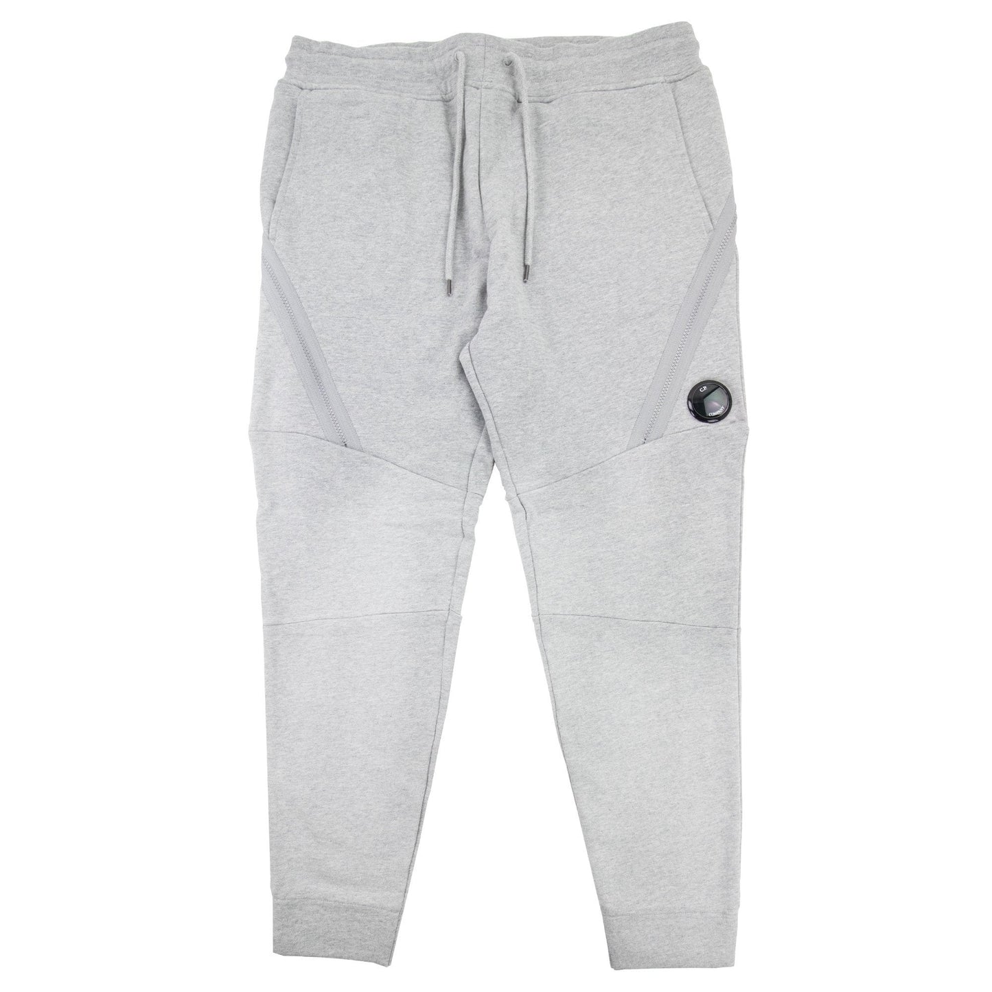Cp Company Diagonal Raised Fleece Tapered Sweatpants Grey M93