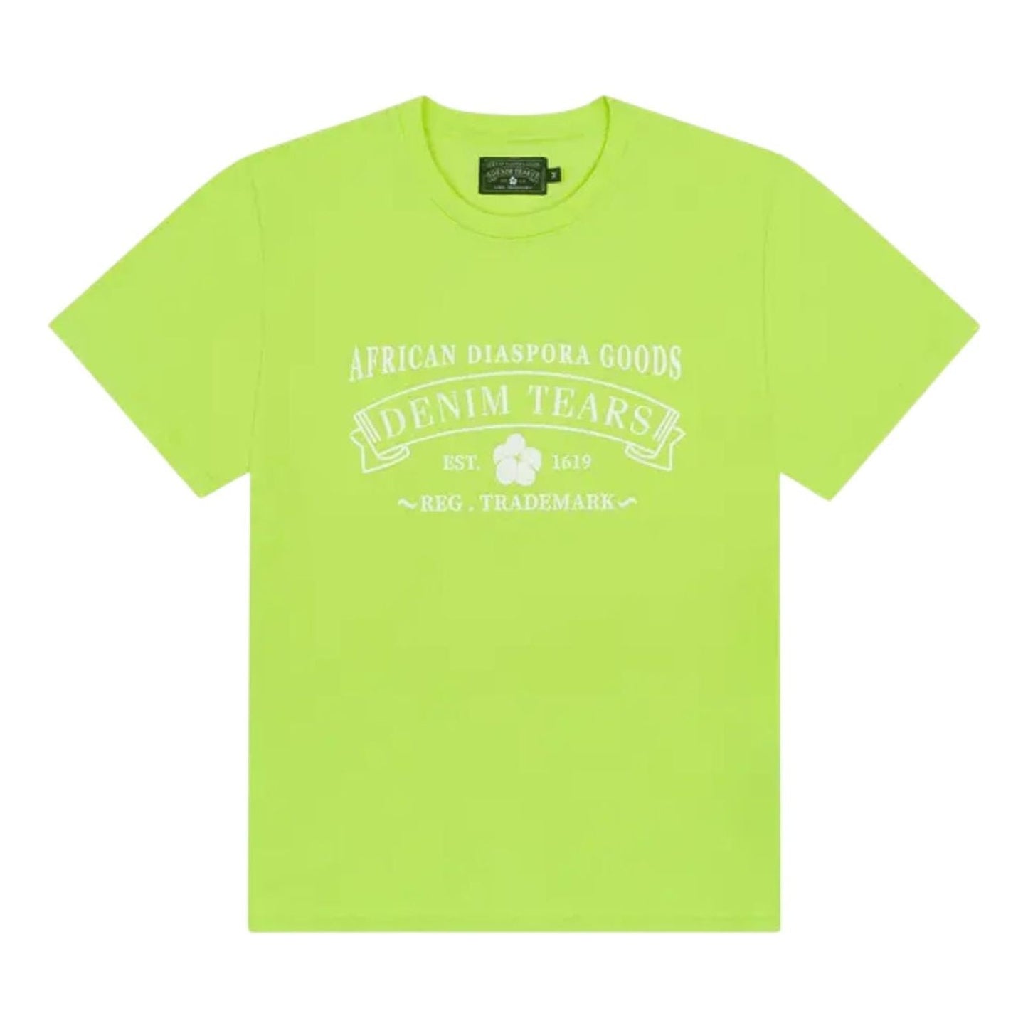 Denim Tears ADG T-Shirt 'Lime' SS25TSS053129