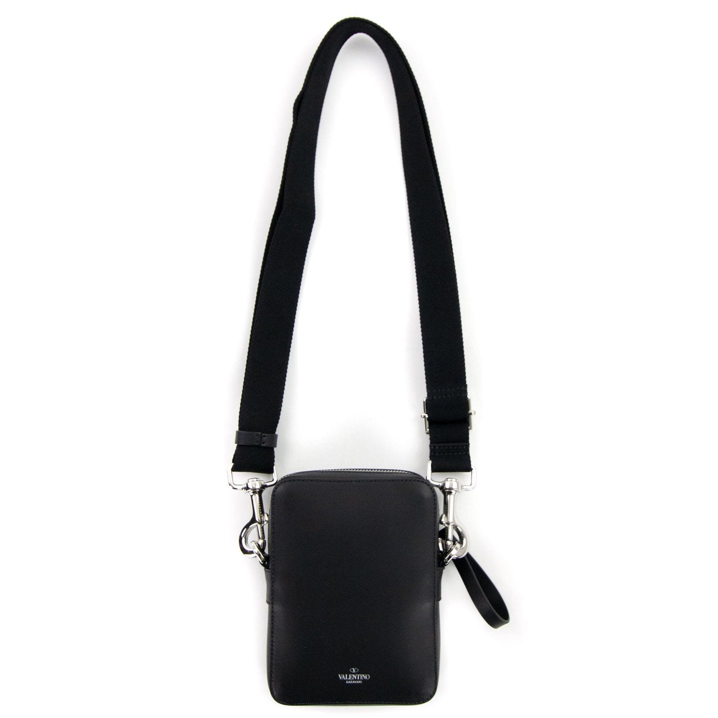Valentino Vltn Logo Cross Body Bag Black 0ni
