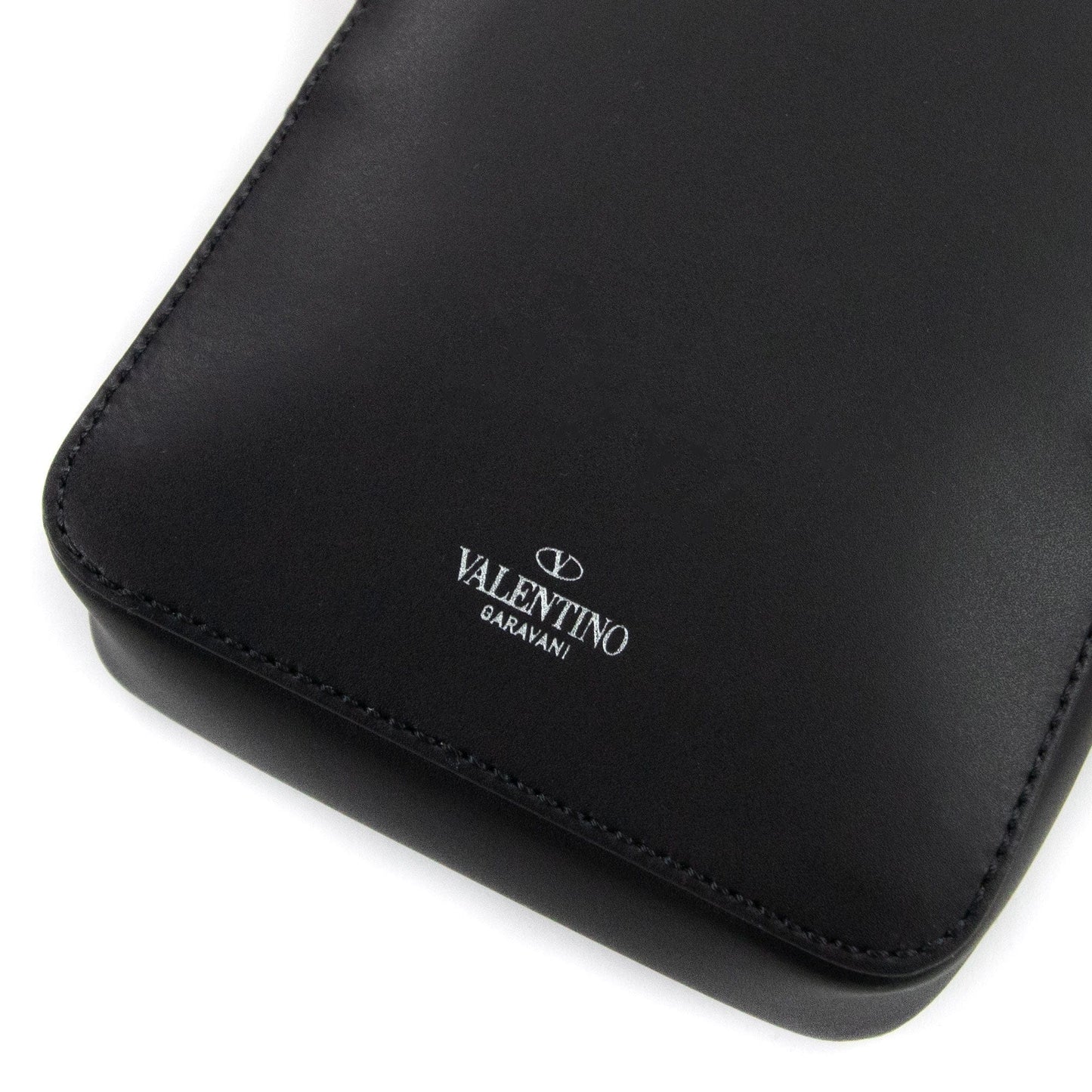 Valentino Vltn Logo Cross Body Bag Black 0ni