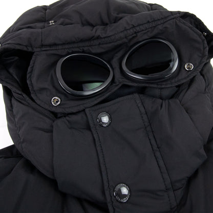 Cp Company Goggle Padding Medium Down Jacket Black 999