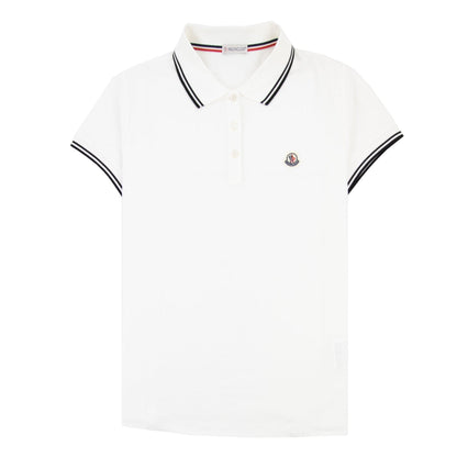 Moncler Women Magila Monica Polo White 034