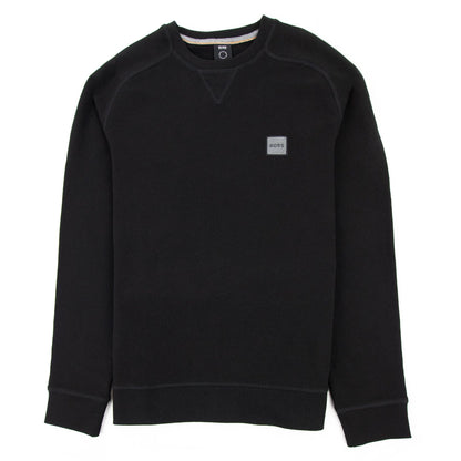 Hugo Boss Westart 1 Relaxed Fit Sweatshirt Black 001