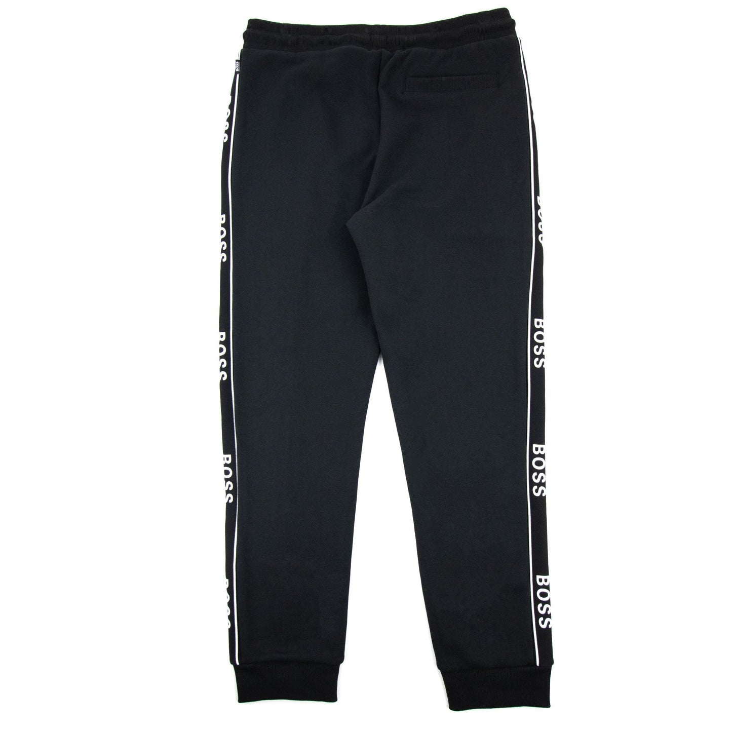 Hugo Boss Lamont Tape Logo Tracksuit Pants Black 001