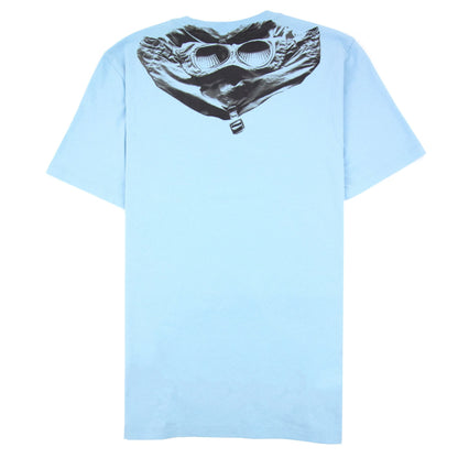 Cp Company Reverse Google Print T-shirt Sky Blue 832
