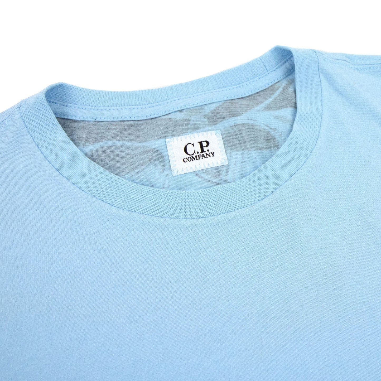 Cp Company Reverse Google Print T-shirt Sky Blue 832