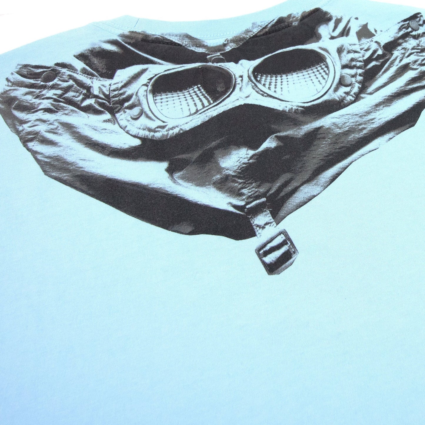 Cp Company Reverse Google Print T-shirt Sky Blue 832