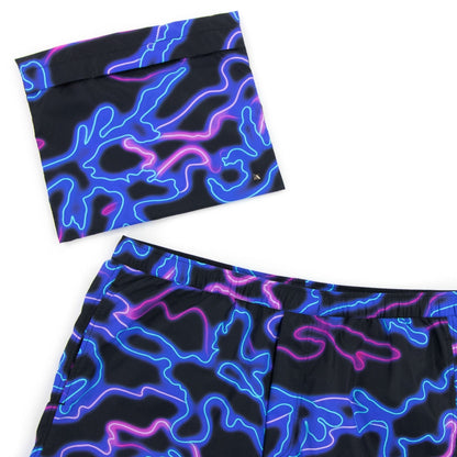 Valentino Neon Camo Swim Shorts Neon Camo N36