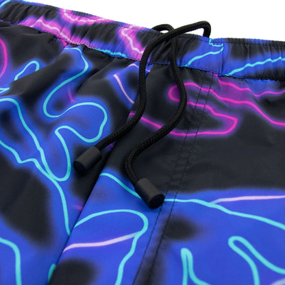 Valentino Neon Camo Swim Shorts Neon Camo N36