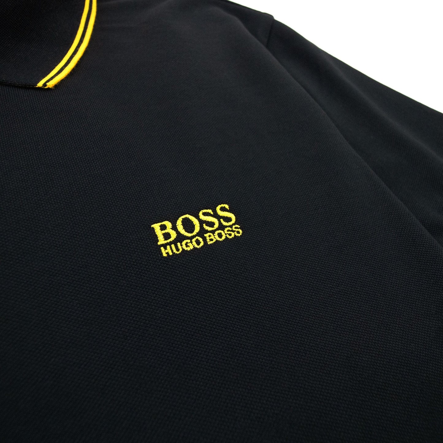 Hugo Boss Paule 4 Slim Fit Polo Black 004