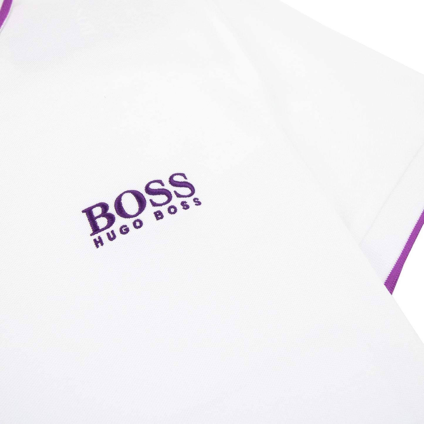 Hugo Boss Paddy Pro Golf Polo Shirt White 105