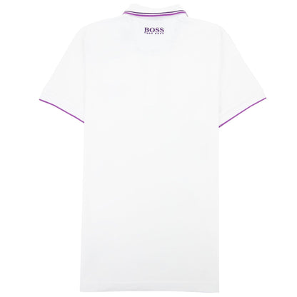 Hugo Boss Paddy Pro Golf Polo Shirt White 105