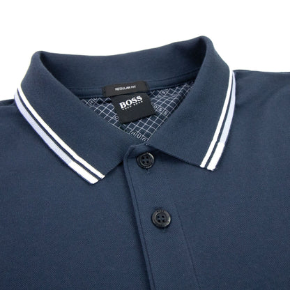 Hugo Boss Paddy Pro Golf Polo Shirt Navy 418