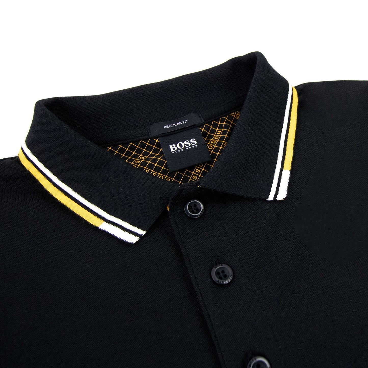 Hugo Boss Paddy Pro Golf Polo Shirt Black 001