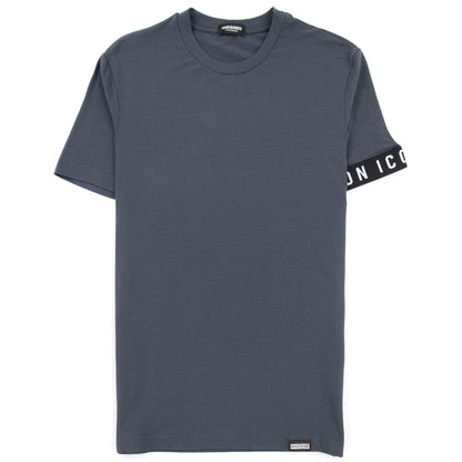 Dsquared2 Swim Shorts & Underwear Dsq2 Icon Arm Band T-shirt Grey/black