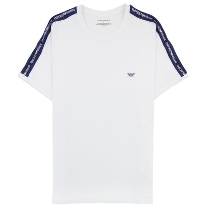 Emporio Armani Core Logo Band Regular Fit T Shirt White