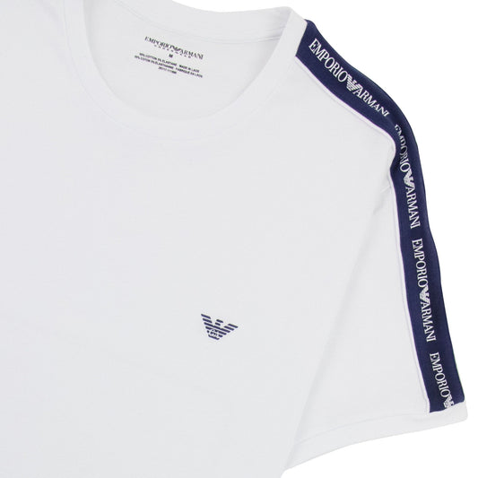 Emporio Armani Core Logo Band Regular Fit T Shirt White