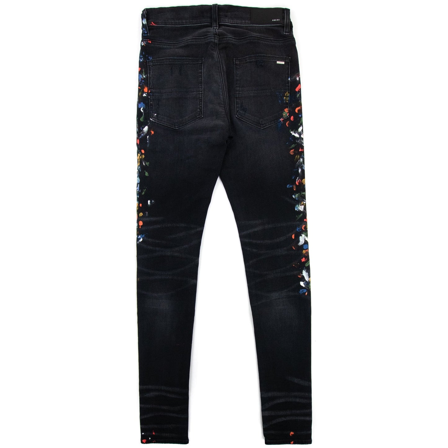Amiri Skinny Painter Jeans Aged Black