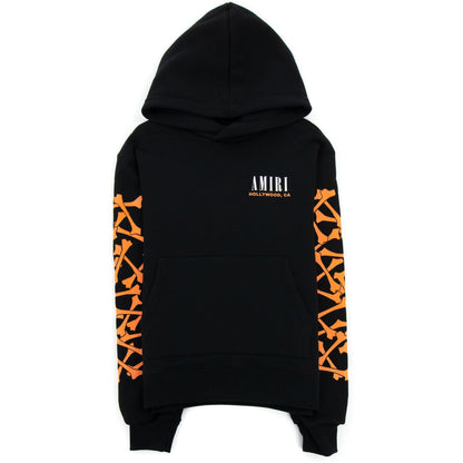 Amiri Bones Hooded Sweatshirt Black