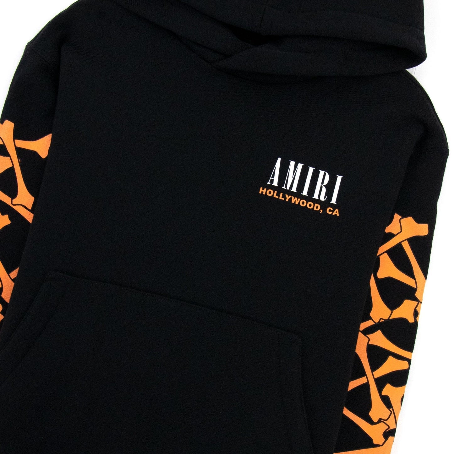 Amiri Bones Hooded Sweatshirt Black
