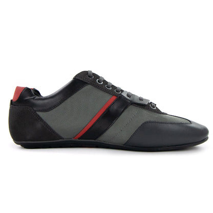 Hugo Boss Life Itny Low Top Trainer Dark Grey