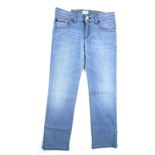 Armani Jeans Raw Denim Jnr Denim Blue