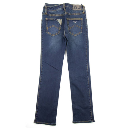 Armani Jeans Raw Denim Jnr Dark Denim