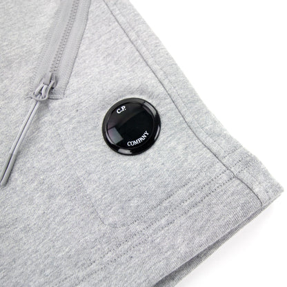Cp Company Diagonal Raised Fleece Shorts Grey M93