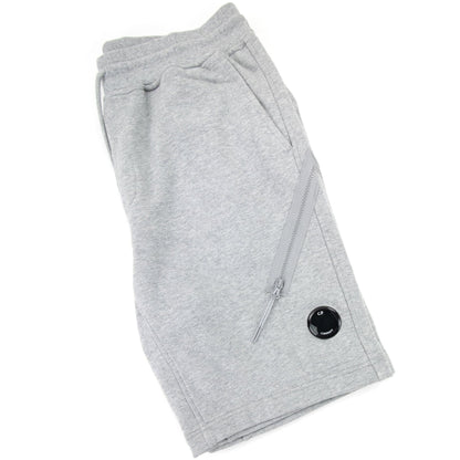 Cp Company Diagonal Raised Fleece Shorts Grey M93