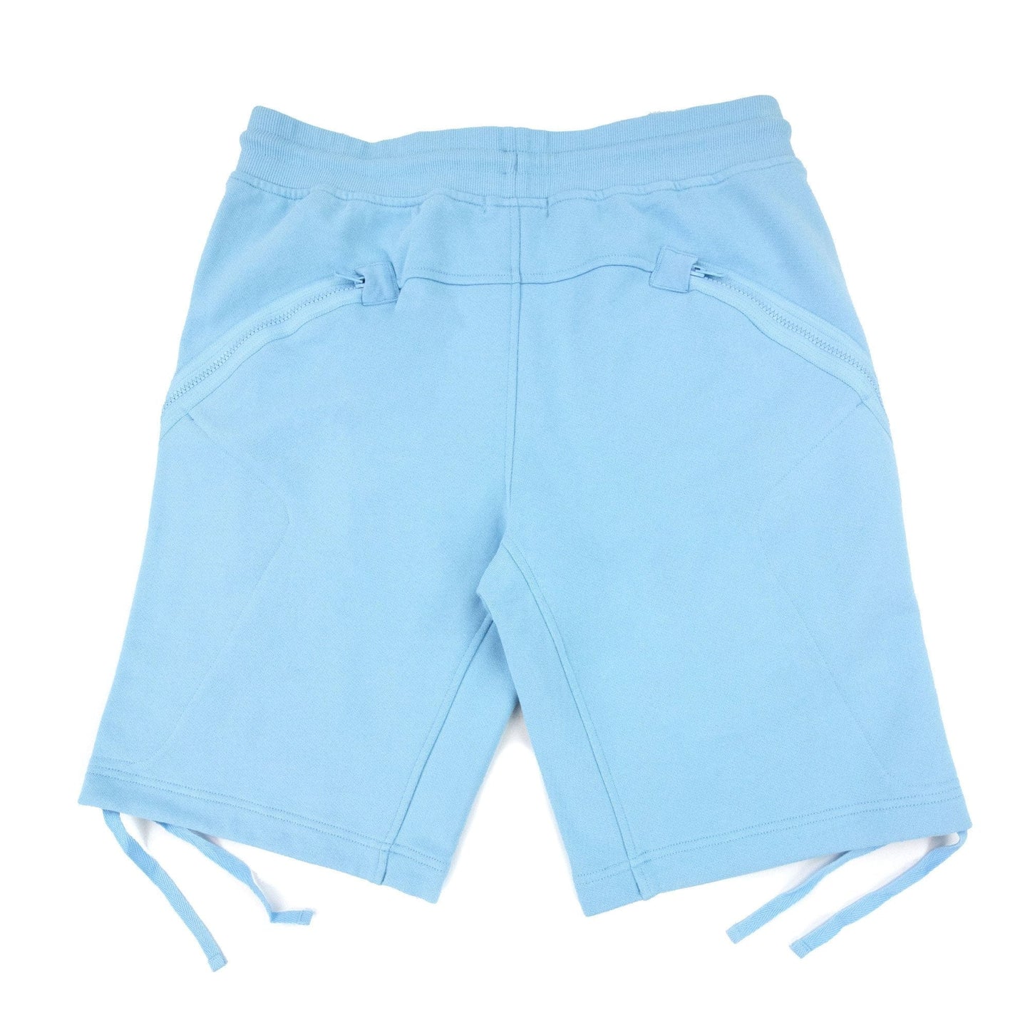 Cp Company Diagonal Raised Fleece Shorts Sky Blue 832