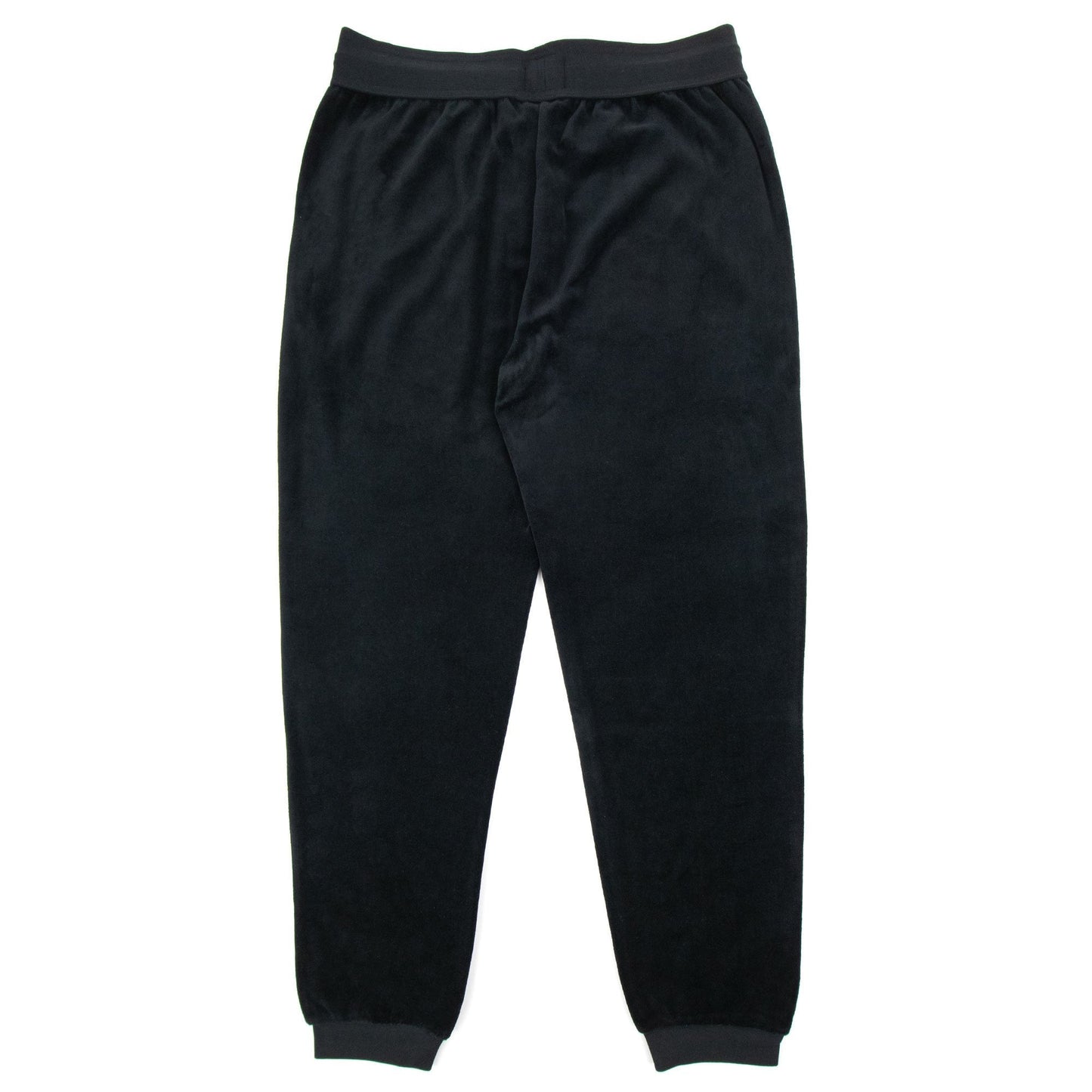 Hugo Boss Embroidered Logo Velour Pants Black 001