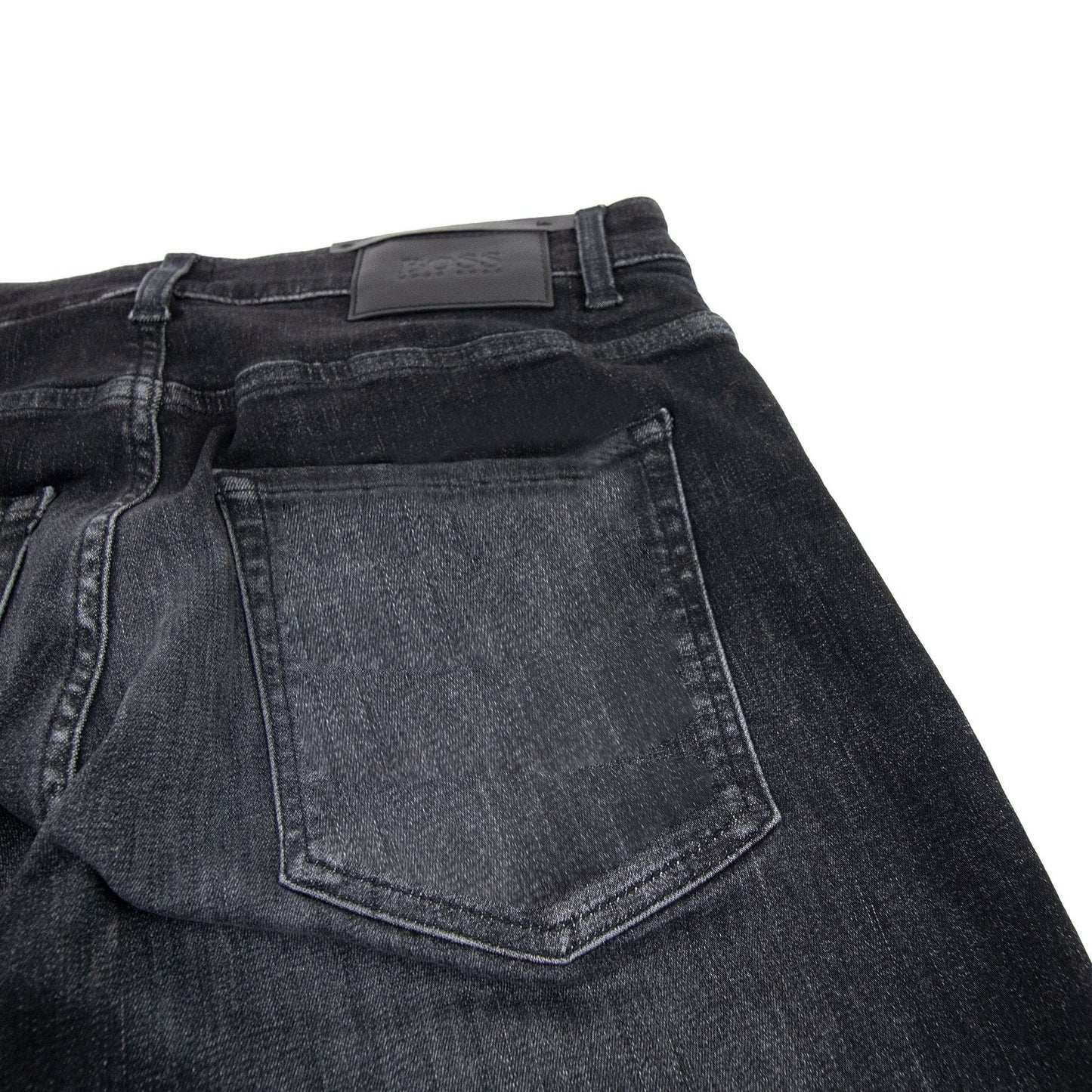 Hugo Boss Delaware3 Super Stretch Slim Fit Jean Black 007