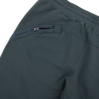 Cp Company Diagonal Raised Fleece Shorts Dark Shadow Grey 978