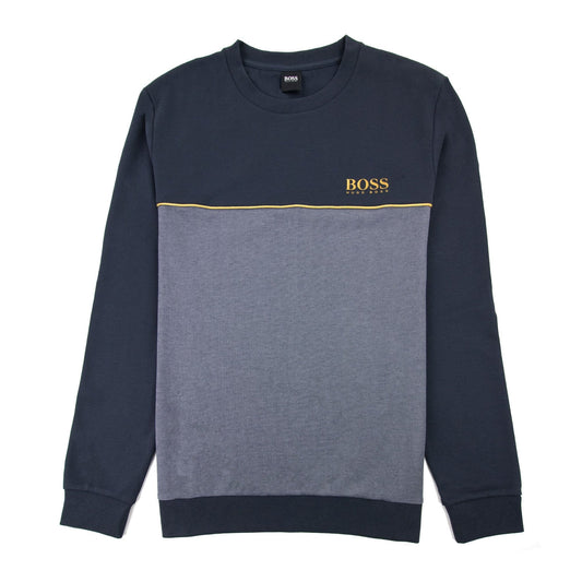 Hugo Boss Loungewear Tracksuit Sweatshirt Navy Grey
