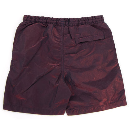 Stone Island Junior B0337 Nylon Metal Coloured Weft Swim Shorts Red V1028