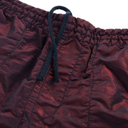 Stone Island Junior B0337 Nylon Metal Coloured Weft Swim Shorts Red V1028