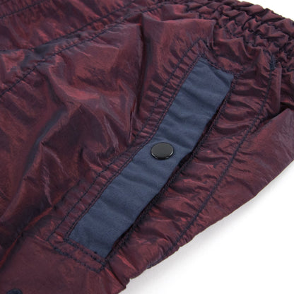 Stone Island Junior B0337 Nylon Metal Coloured Weft Swim Shorts Red V1028