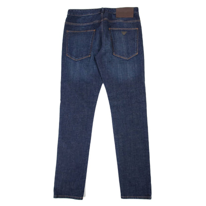 Emporio Armani J06 Sandblasted Denim Jeans Denim Blue 0942
