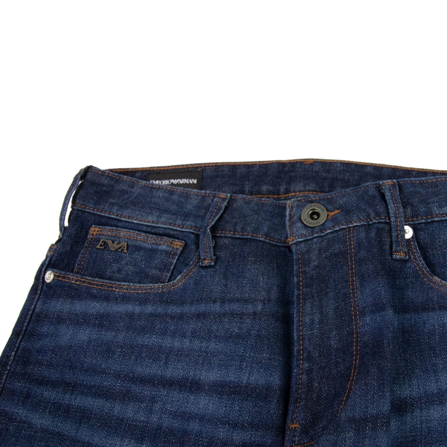 Emporio Armani J06 Sandblasted Denim Jeans Denim Blue 0942