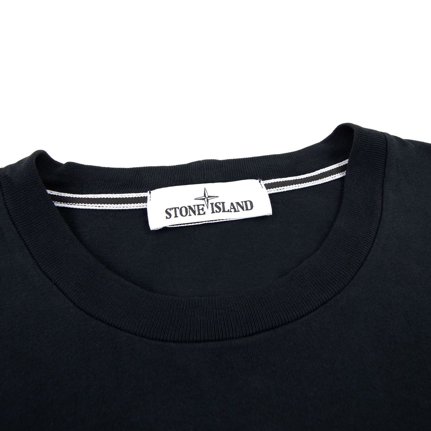 Stone Island 2ns94 Tricromia Three T-shirt Black