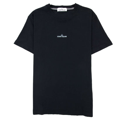 Stone Island 2ns94 Tricromia Three T-shirt Black