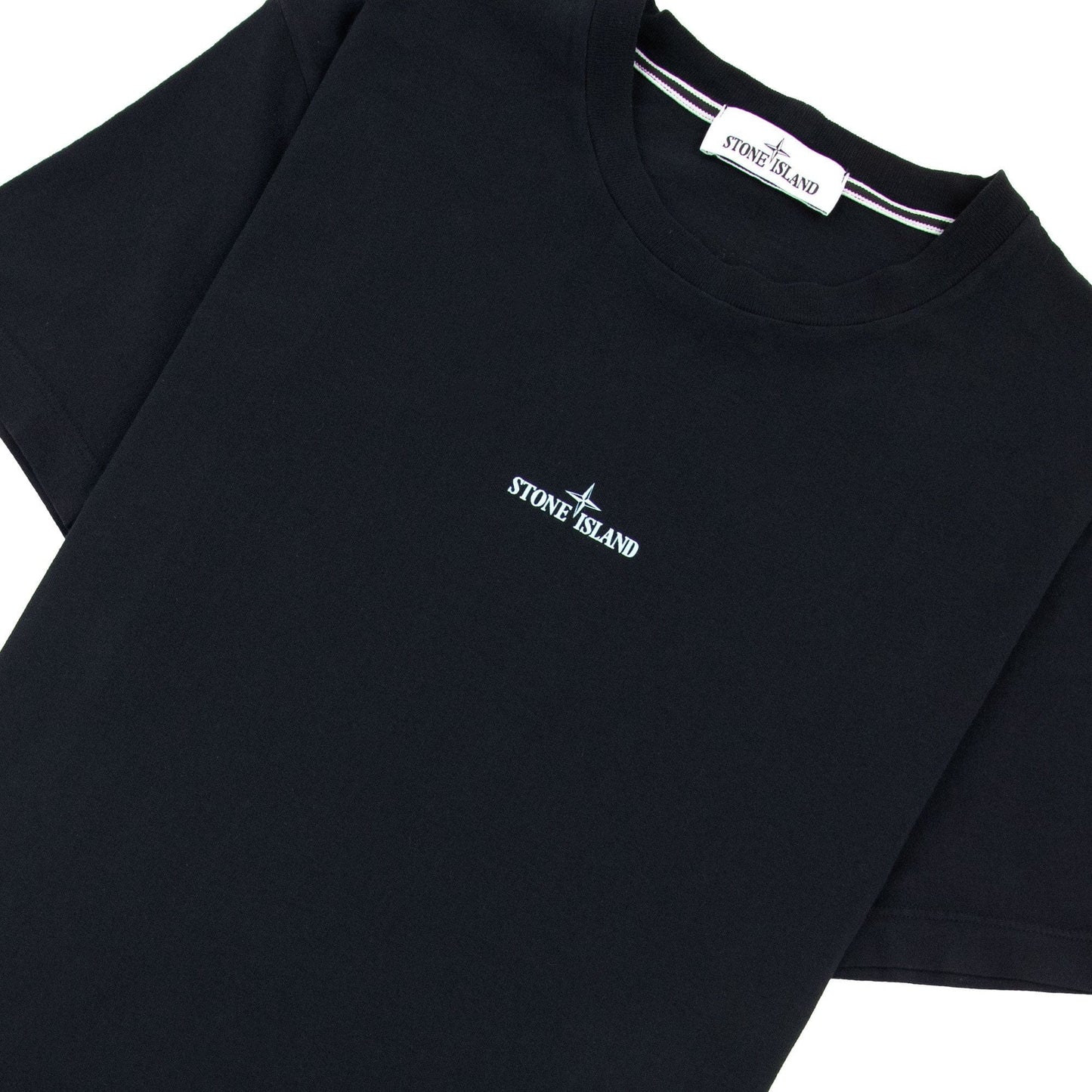 Stone Island 2ns94 Tricromia Three T-shirt Black