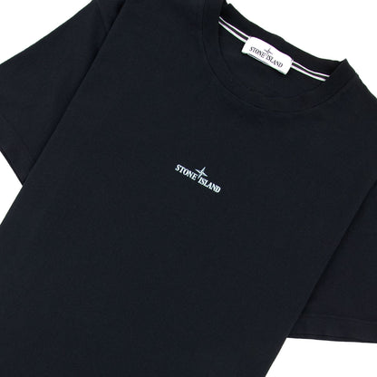 Stone Island 2ns94 Tricromia Three T-shirt Black