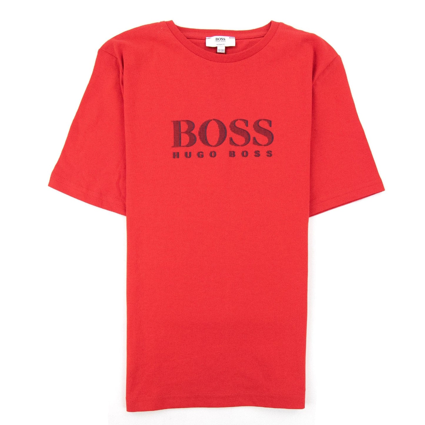 Hugo Boss Kids Shadow Logo T Shirt Red